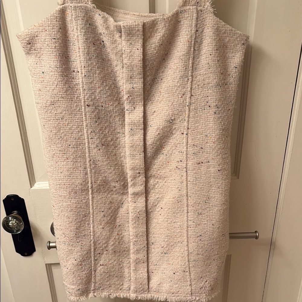NWT House of Harlow 1960 Tweed Cream Dress - Picture 4 of 12